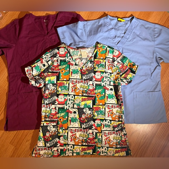 WonderWink Tops - Bundle of 3 scrub tops